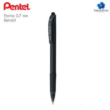 Imagem de Caneta Esferografica Feel It 0.7 mm RT Retratil PENTEL, Preto