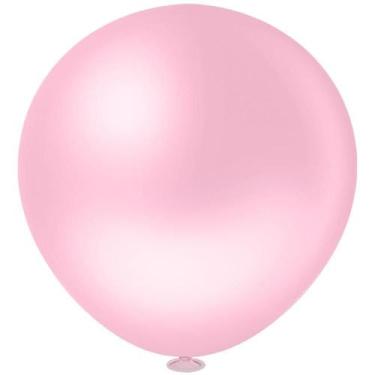 Imagem de Balão Gigante FAT BALL Rosa CANDY - Riberball