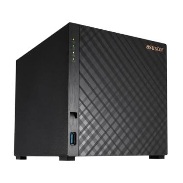 Imagem de Asustor Drivestor 4 Gen 2 AS1204T, 4 Bay NAS, CPU Quad-Core 1.7GHz, porta 2.5GbE, 1GB DDR4, 3 USB 3.0, armazenamento conectado à rede para backup pessoal e doméstico (sem disco)