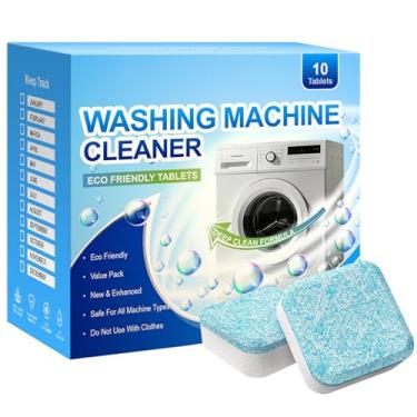 Imagem de Pastilhas de Limpeza para Máquina de Lavar – Limpeza Profunda para Lavadoras Frontais e Superiores, Remove Resíduos, Odores e Pelos de Animais (10)