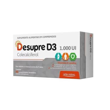 Imagem de Suplemento Alimentar Desupr Vitamina D3 1000 Ui Com 40 Comprimidos