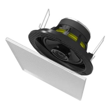 Imagem de Caixa Acústica de Embutir BSA S1 Spot Teto Quadrado Branco