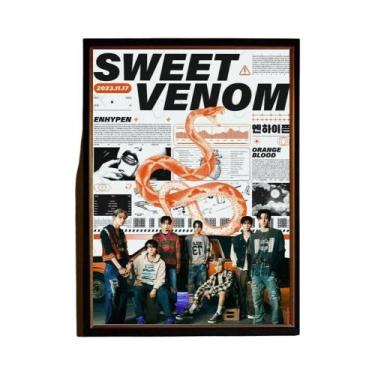 Imagem de Pôster De Arte De Parede Multiuso Da Banda Kpop E-E-ENHYPEN Para Sala 