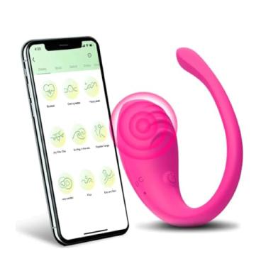 Imagem de Vibrador Massageador Bullet Por Aplicativo Bluetooth Eletrico Portatil UBS Vibrador de Calcinha Longa Distância Vestível, Brinquedos Sexuais Adultos Recarregáveis Com Mais De 9 Vibrações Para Mulheres E Casais