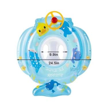 Imagem de Boia Inflável Para Piscina, Círculo De Flutuação Para Praia, Equipamen