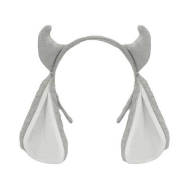 Imagem de Tiara De Orelhas De Ovelha De Pelúcia Kawaii Lolita, Acessório De Cosp