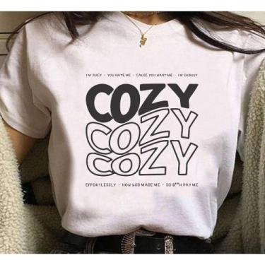Imagem de Camiseta Beyonce Cozy Renaissance Camisa Unissex - SEMPRENALUTA, Branc