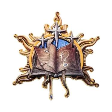 Imagem de Broche De Metal Unissex Baldur's Gate 3 Para Cosplay De Jogos - Acessó