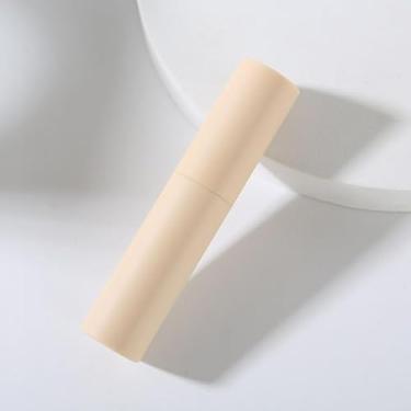 Imagem de Atomizador de perfume rotativo de 10 ml para cosméticos e uso oral, frasco de spray recarregável com forro interno de vidro 10,8 x 2,3 cm, Cinza fosco, 0.3 Ounces