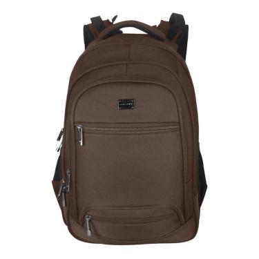 Imagem de Mochila Polo King Luxcel Laptop 25 Litros Marrom-Unissex