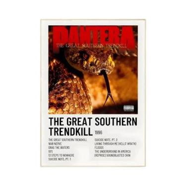 Imagem de Pôster De Música Vintage Da Banda Pantera HD À Prova d'Água Autoadesiv