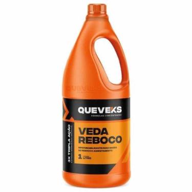 Imagem de Veda Reboco 1l Impermeabilizante Aditivo Concentrado Queveks