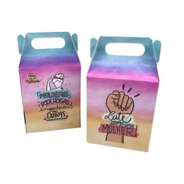 Imagem de %0 Lembrancinhas Caixinha Dia Da Mulher Mulheres Poderosa - Kibunitinh