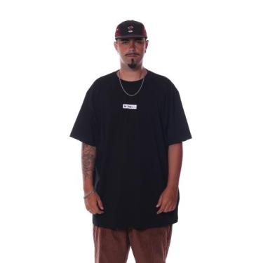 Imagem de Camiseta Plus Size Bali Hai Quadra de Basquete, Preto, G2