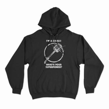 Imagem de Moletom Studio Geek Com Capuz Singer Of Thunder Unissex-Unissex