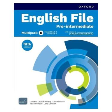 Imagem de English File Pre-Intermediare - Multipack B - Student Book + Workbook With Access To Exam Confidence