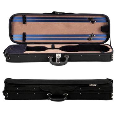 Imagem de Estojo Orquezz Retangular De Madeira Violino 4/4