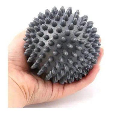 Imagem de Bola Cravo 9cm Bolinha Fisioterapia Massageadora Anti Stress Hidroligh