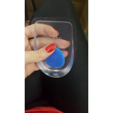 Imagem de Palmilha Calcanheira Gel Silicone Esporão Par Adesivo - AK