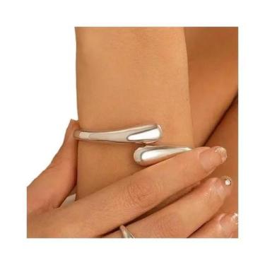 Imagem de Colar Choker Ajustável Feminino Com Pingente Gota D'água E Bracelete A