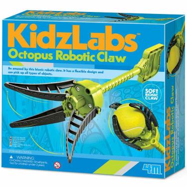 Imagem de Kit Garra Robótica de Polvo - Octopus Robotic Claw - KidzLabs - 03434 - 4M