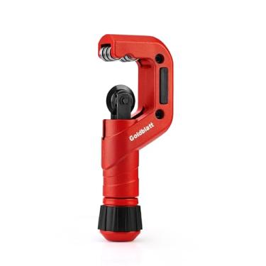 Imagem de Goldblatt Cortador de tubo de cobre, cortador de conduíte de 1/10.2 cm-5.1 cm, cortador de tubos CSST para cobre, aço inoxidável, latão, alumínio de parede fina, tubos de PVC, ferramenta de corte