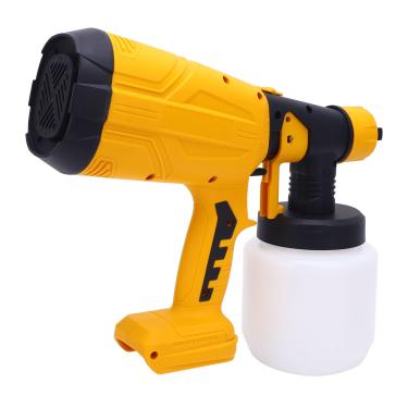 Imagem de WALFRONT Pulverizador de Tinta 800ML Pulverizador de Tinta Elétrico Com Filtro de Agulha Escova de Limpeza Bico Pistola Cabeça 200W Sem Fio para Móveis de Pintura de Casa