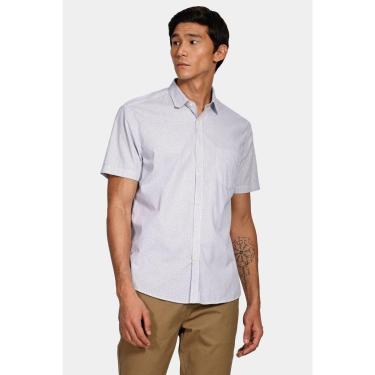 Imagem de Camisa Aramis Manga Longa Regular Algodão Xadrez Branco-Masculino