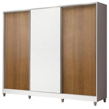 Imagem de Guarda Roupa Juvenil MDF Kevin 3 Portas Madesa