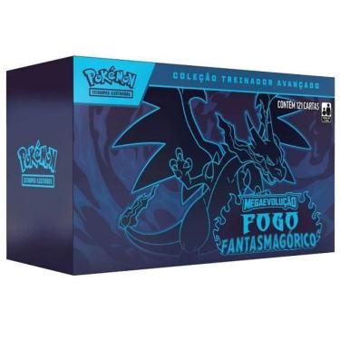 Imagem de Box Treinador Avançado Pokemon Fogo Fantasmagorico Copag