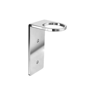 Imagem de Suporte Frasco Para Líquido Aço Inox Alto Brilho Agata - Grego Metal, 