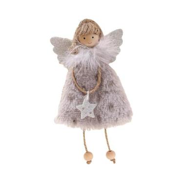 Imagem de Pingente De Boneca Anjo Fofa 3PCS Decorações Para Árvore De Natal Orna