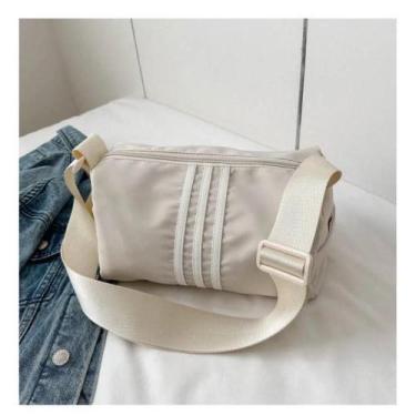 Imagem de BOLSA FEMININA CASUAL E ESPORTIVA LEVE C/ GRANDE CAPACIDADE Cor:Bege -