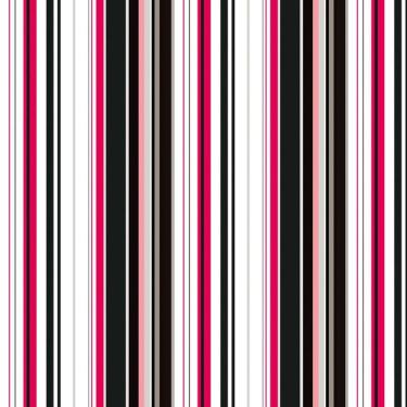Imagem de Papel De Parede Listra Preto Vermelho E Branco Adesivo Sala