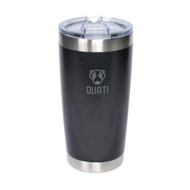 Imagem de Copo Térmico Quati 591ml Preto Pct /20