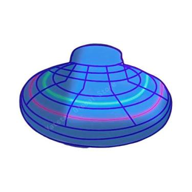 Imagem de Helicóptero Voador LED Para Crianças, Brinquedo Mini Drone Com Giro Má