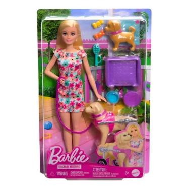 Imagem de Jjb46 barbie passeio do cachorrinho malibu - Mattel