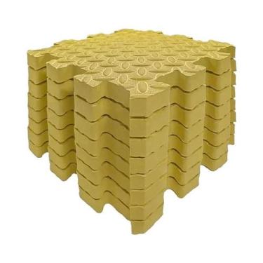 Imagem de Tapete De Brincar Ecológico Antiderrapante Para Bebês, 8 Peças, 25cm D