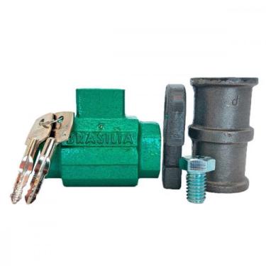 Imagem de Cadeado Porta Aco Brasilia Milaninho Tetra