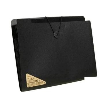 Imagem de Pasta Expansível A4 Horizontal Para Organização De Documentos E Armaze