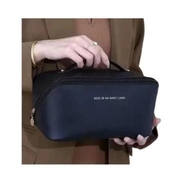 Imagem de Bolsa Organizadora De Maquiagem De Luxo Para Mulheres, Kit De Higiene 