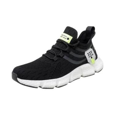 Imagem de Tênis Masculinos Respiráveis Em Malha Confortáveis Para Uso Casual Ao 