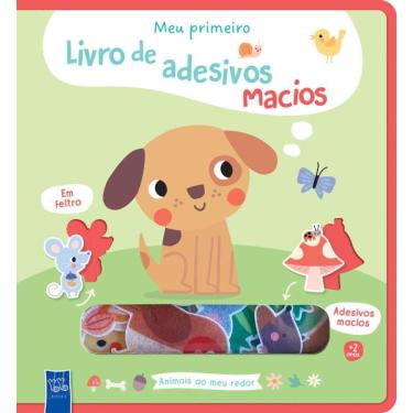 Imagem de Meu primeiro livro de adesivos macios - Animais ao meu redor