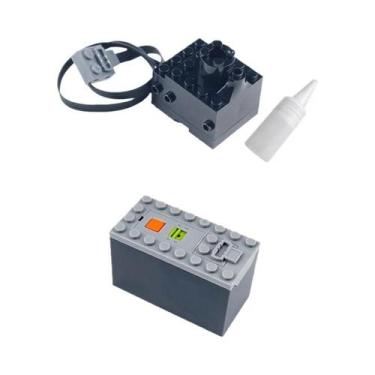 Imagem de Motor De Pulverização De Fumaça Técnica Compatível Com Lego, Peças De 