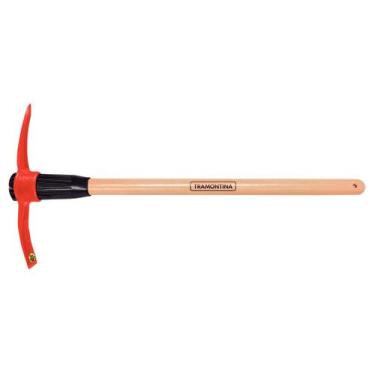 Imagem de Picareta Estreita Tramontina em Aço Tamanho 4 Cabo Madeira