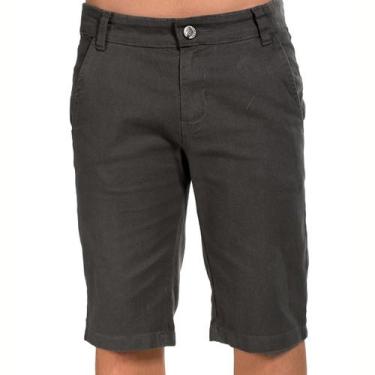 Imagem de Bermuda Sarja Infantil Juvenil Shorts de Menino Moda Verão - Ewg Moda 