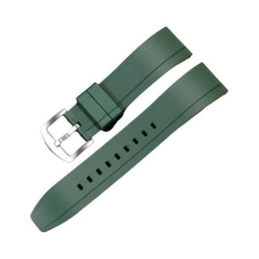 Imagem de Pulseiras De Silicone De 20mm E 22mm Para Omega Swatch Speedmaster Moo