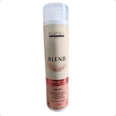Imagem de Shampoo Profissional Plattelli Blend Liso 300ml Controle de Frizz e Br