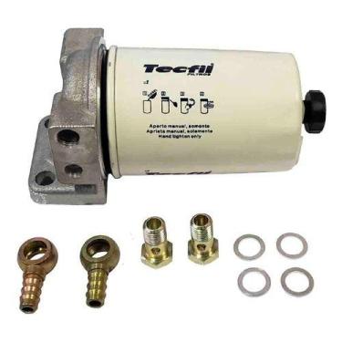 Imagem de Kit Suporte Cabecote Com Filtro Combustivel F1000 F4000 MWM 1975/1998 