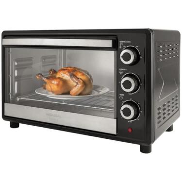 Imagem de Forno Elétrico Mondial Family II Preto/Inox 1600W 42L FRN-42-B 220V, P